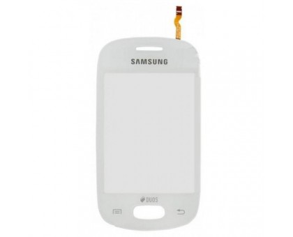 Touch screen (sensor) for Samsung S5282 Galaxy Star Duos, white, original (China)